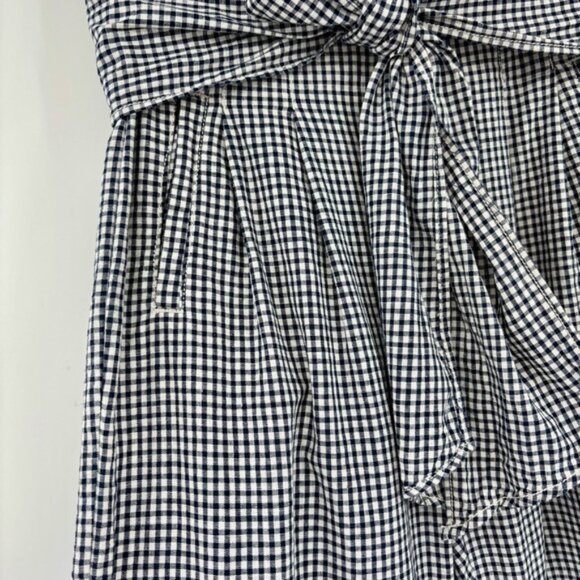 Anthropologie Tie Waist Gingham TrousersCartonnier Size 2 - Picture 9 of 16